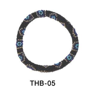 Thick Glass Bead Bracelets THB-05