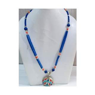 Bead Necklace with pendant NWM-04
